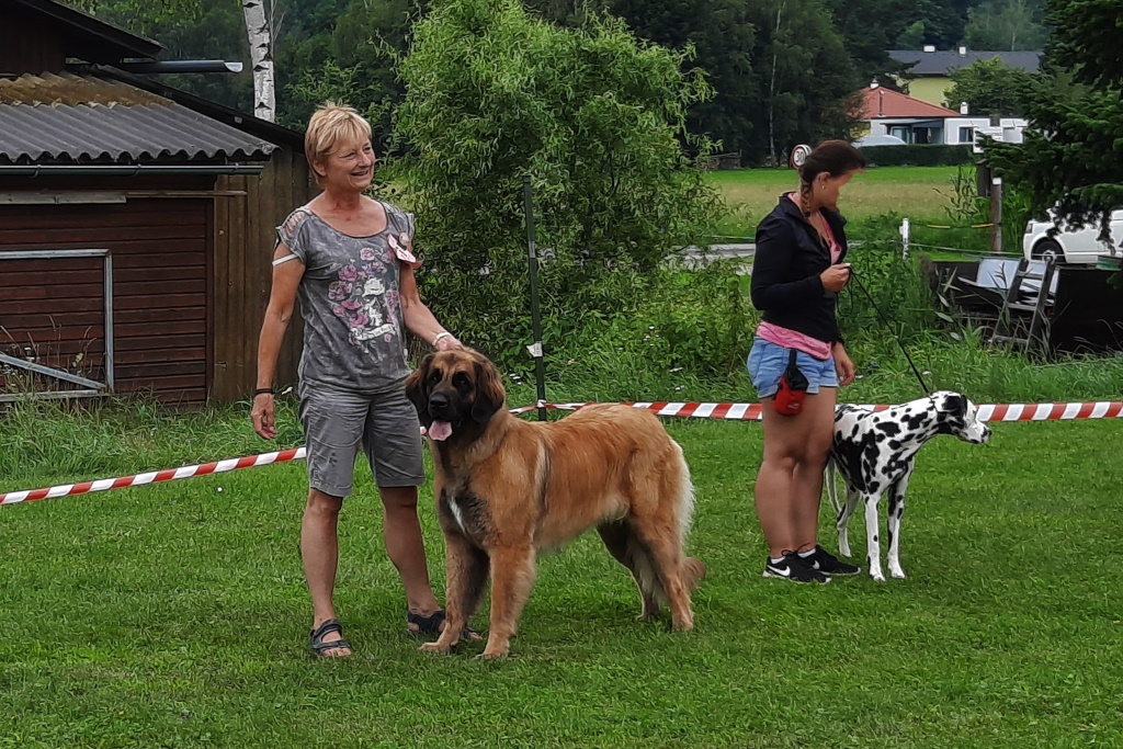 Caprina übt schon fleißig 